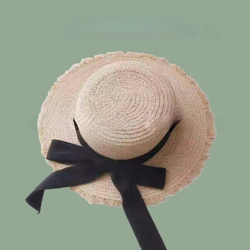 Japanese Cute Raffia Woven Sun - Hat Floppy Wide review and price