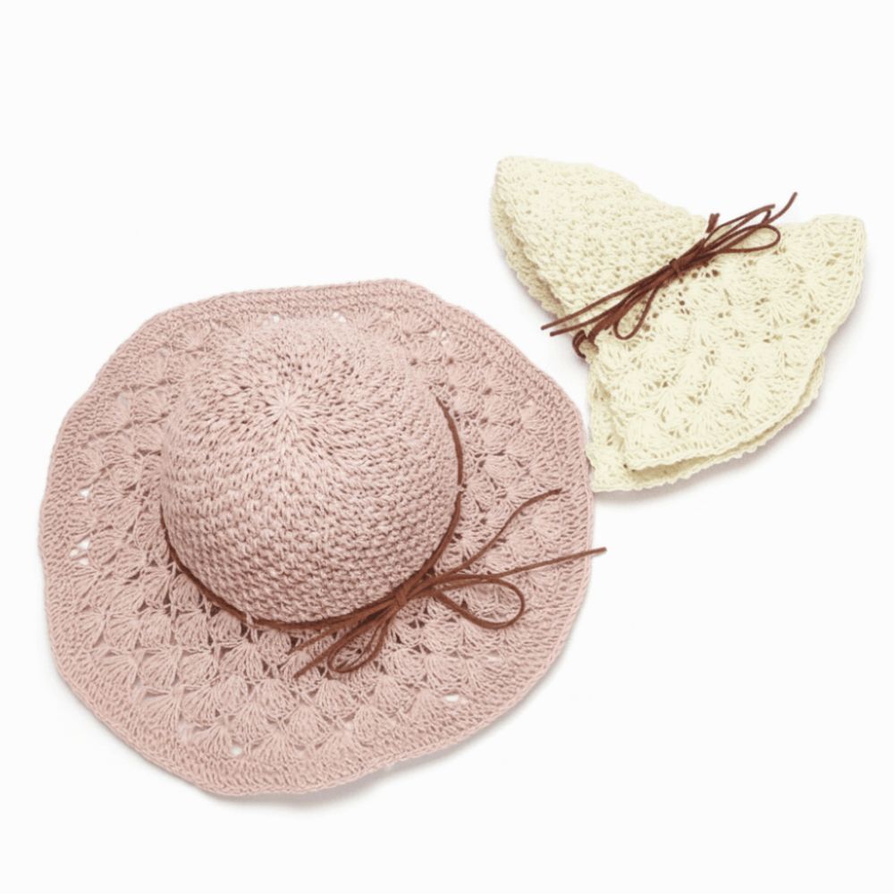 Handwoven Crochet Straw Hat Wi - Hat Floppy Wide review and price