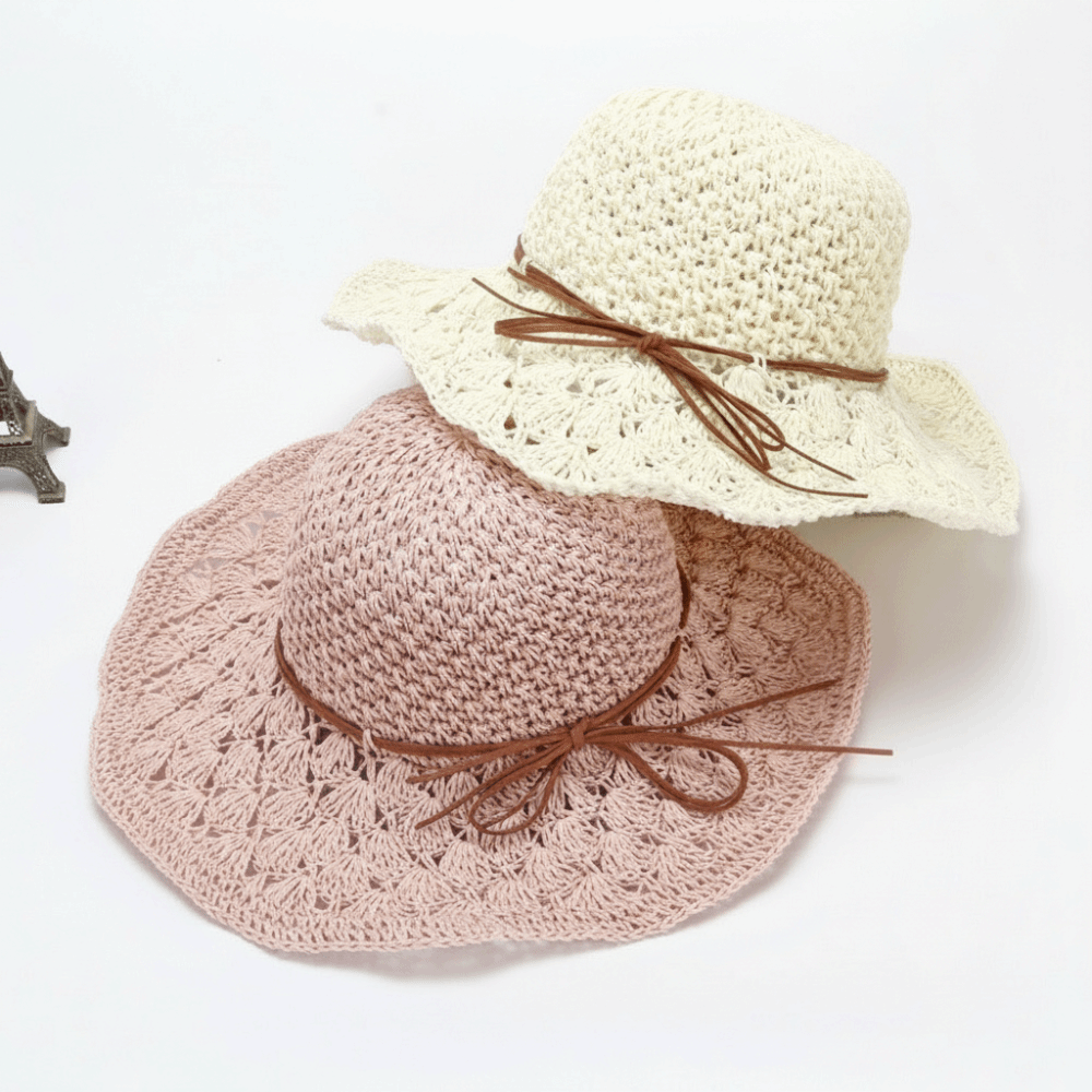 Handwoven Crochet Straw Hat Wi - Hat Floppy Wide review and price