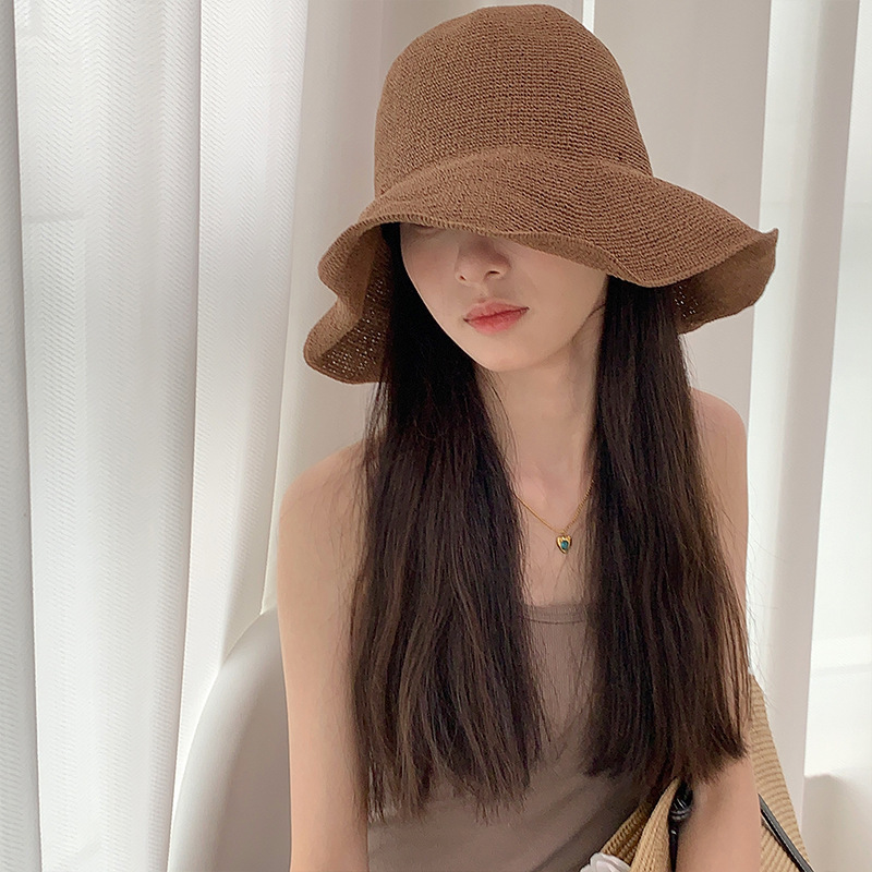 2025 new paper straw sun hat w - Hat Floppy Wide review and price