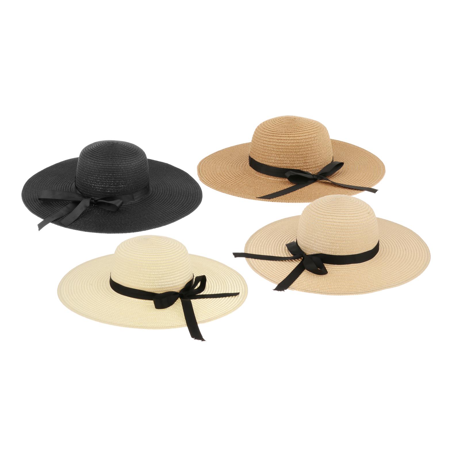 Women Summer Straw Hat Visor F - Hat Floppy Wide review and price