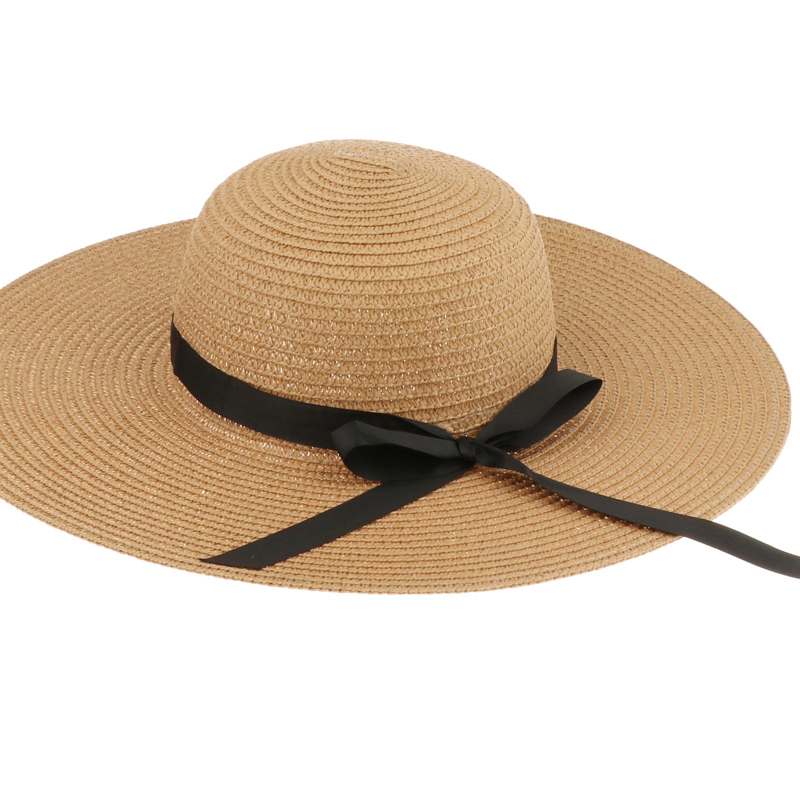 Women Summer Straw Hat Visor F - Hat Floppy Wide review and price