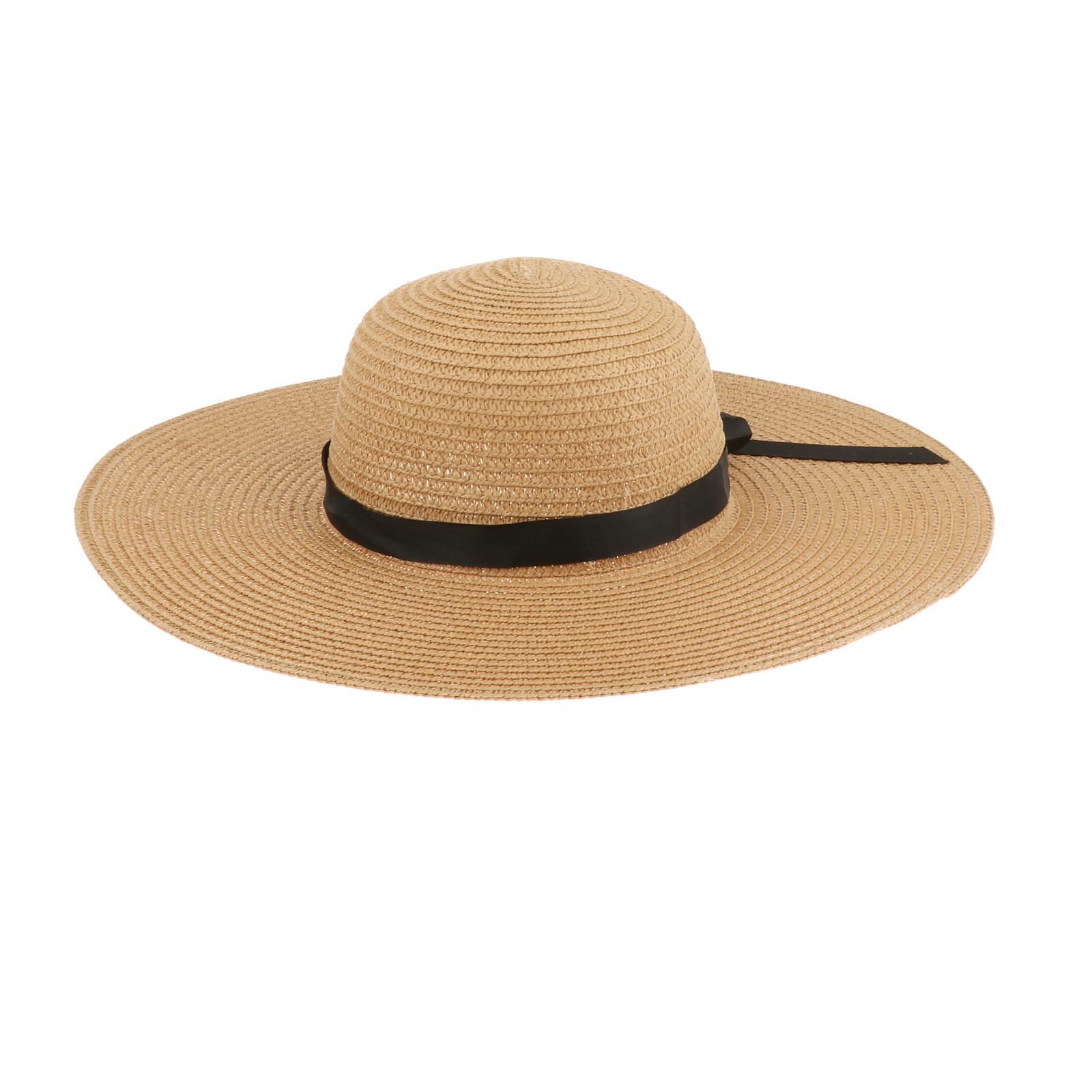 Women Summer Straw Hat Visor F - Hat Floppy Wide review and price